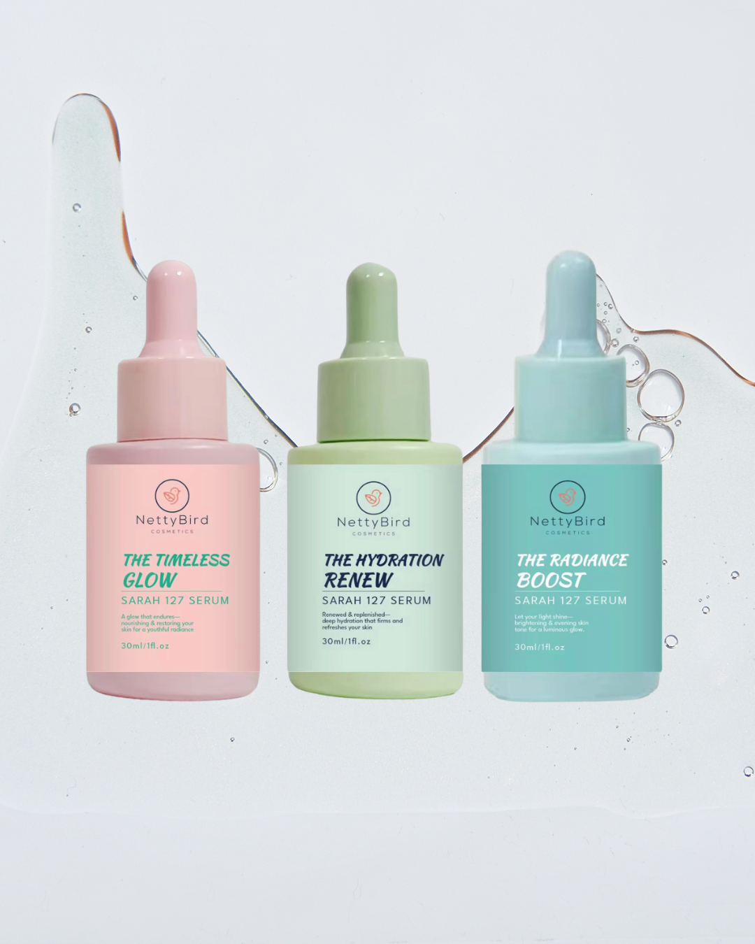 sakuráe DOUBLE ACTION SERUM New skin care brand Introducing Sakuraé Double Action Serum